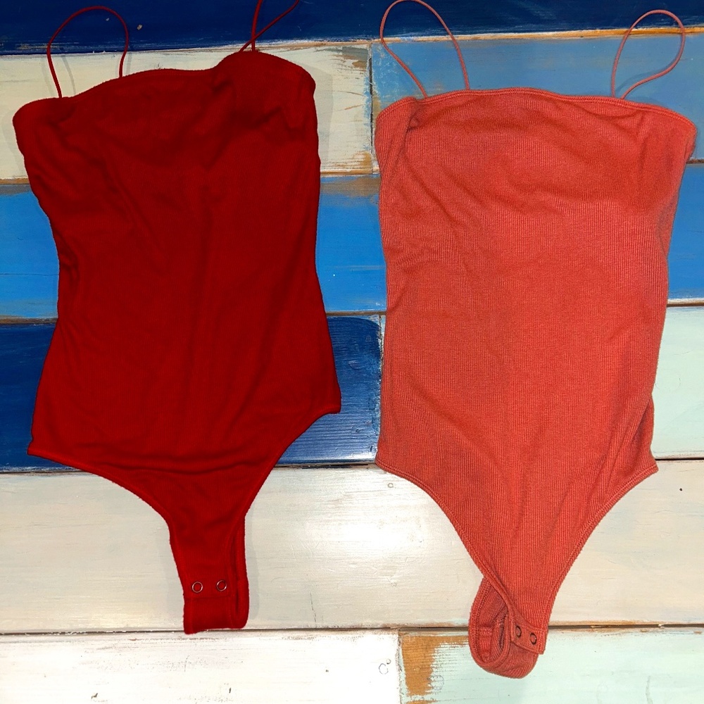 Hollister Ribbed Bodysuits